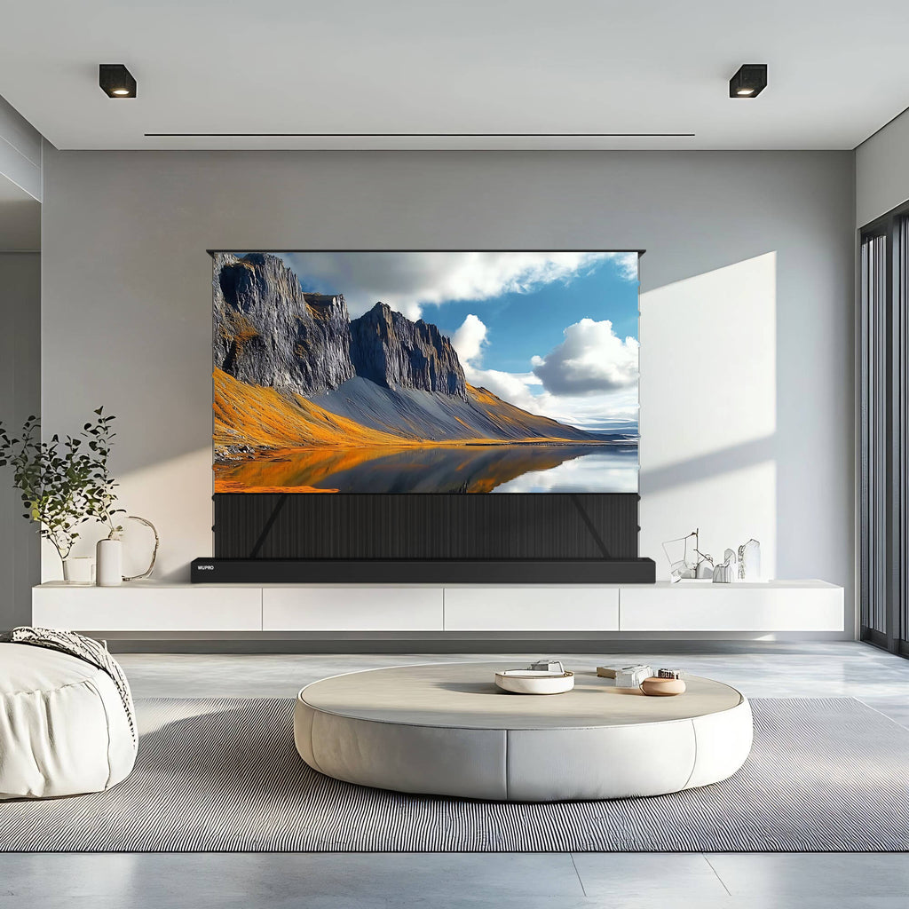 Wupro Cinema LeApex CLR Smart Motorized Floor Rising Screen