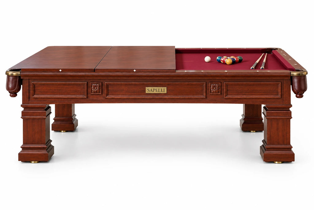 Sapelli History V10 Billiards & Dining Table