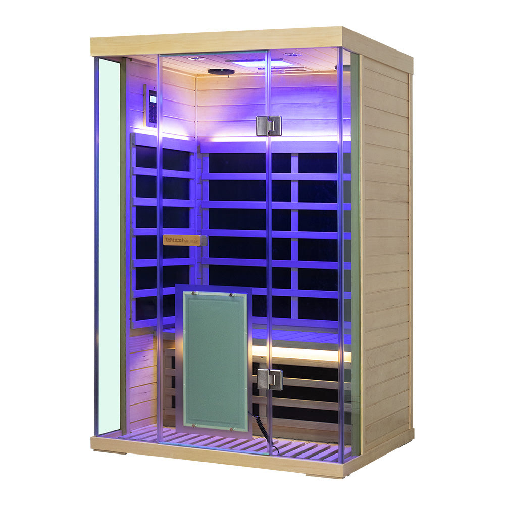 Wizzisaunas 2-Person Full Spectrum Infrared Sauna