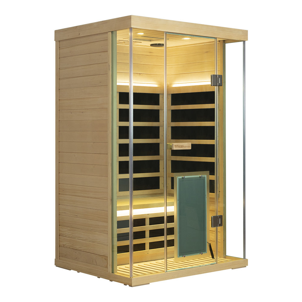 Wizzisaunas 2-Person Full Spectrum Infrared Sauna