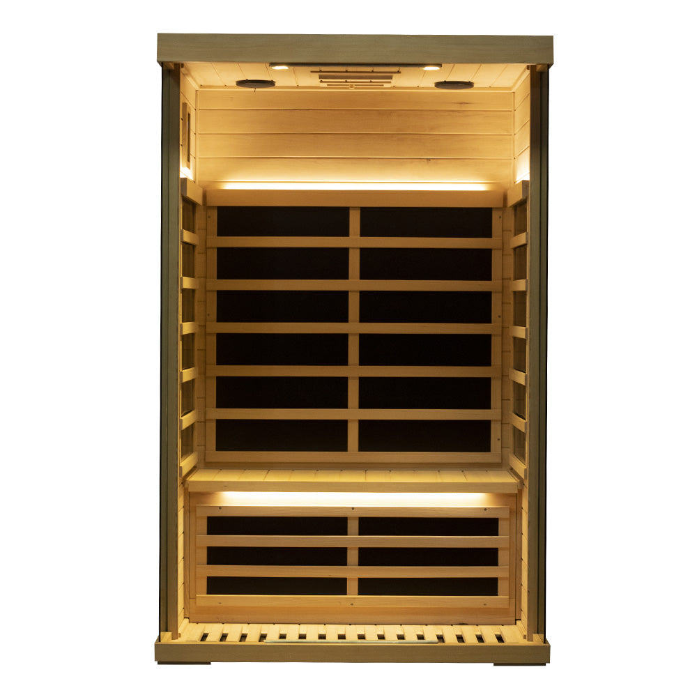 Wizzisaunas 2-Person Full Spectrum Infrared Sauna