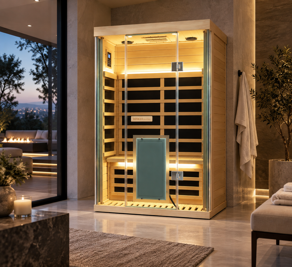 Wizzisaunas 2-Person Full Spectrum Infrared Sauna
