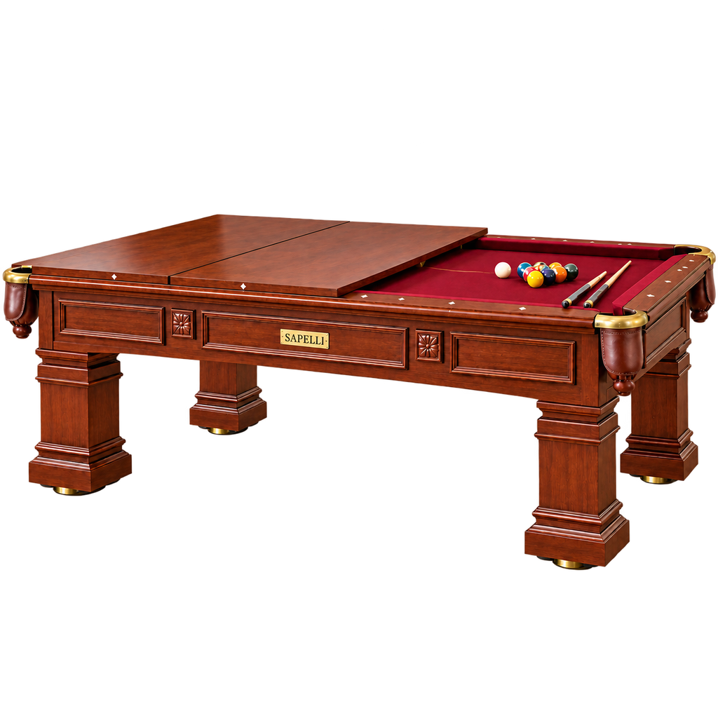 Sapelli History V10 Billiards & Dining Table
