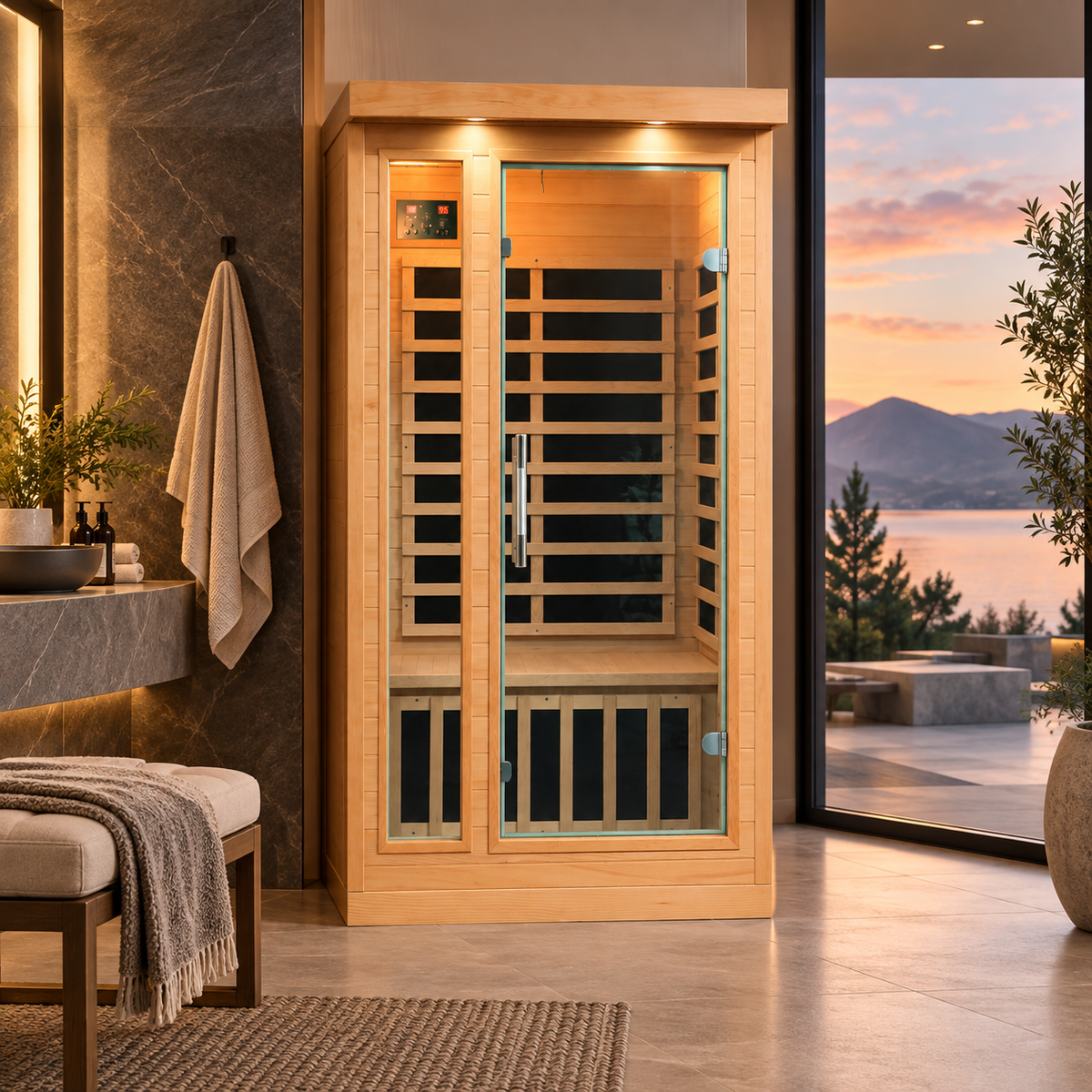 Sweat Therapy Tremblant 1-Person Far Infrared Sauna
