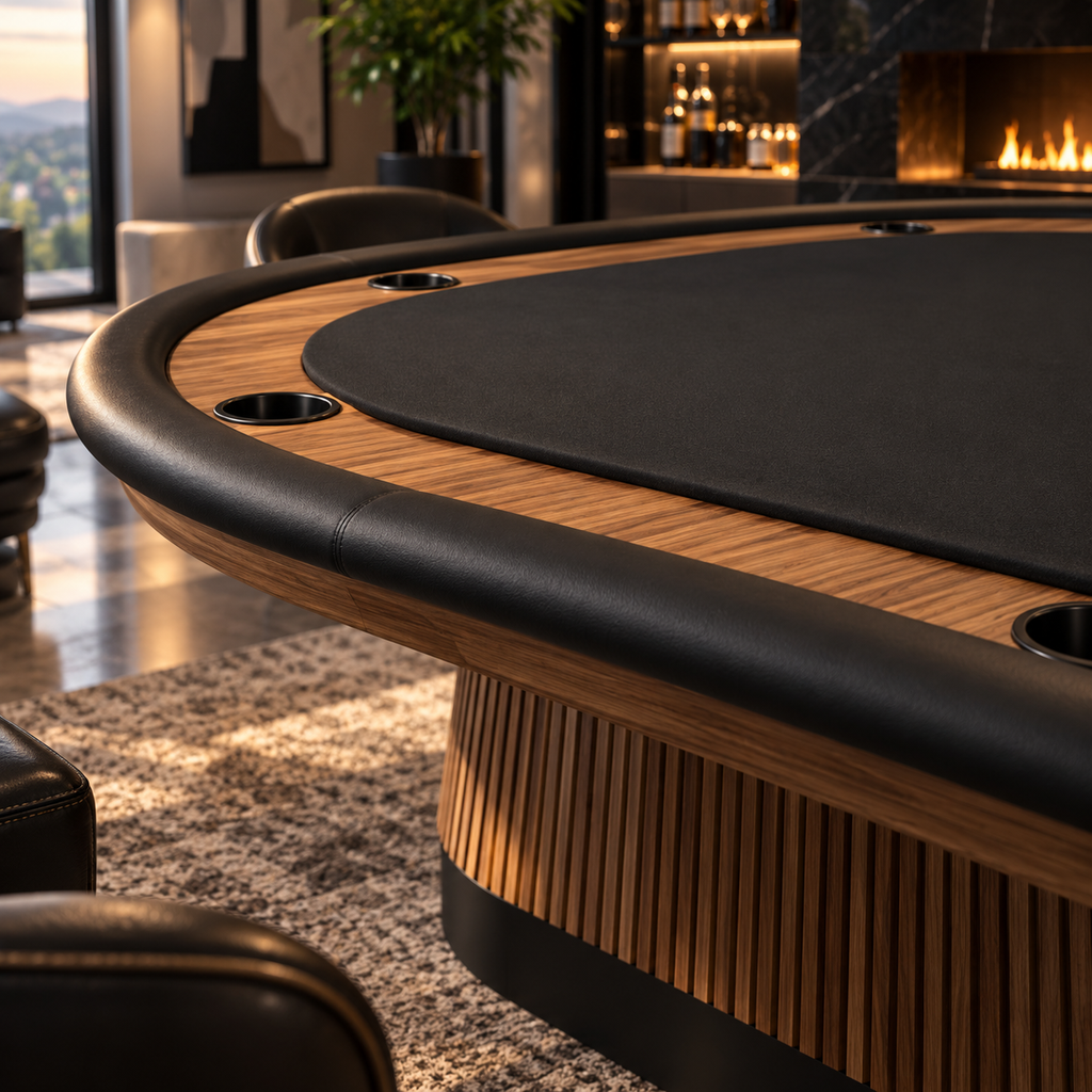 RAM Game Room Prohibition Texas Hold'em Poker Table