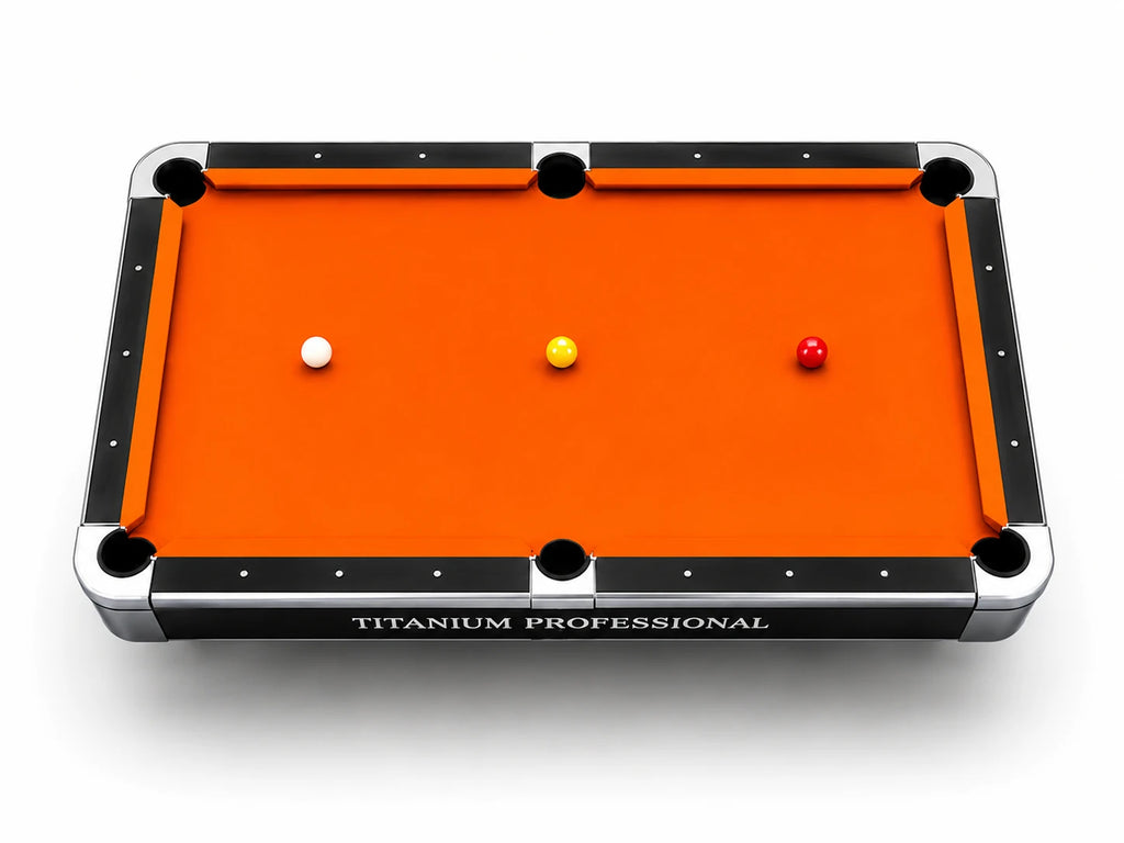 Sapelli Titanium Professional 304 Quality Billiard Table Detail