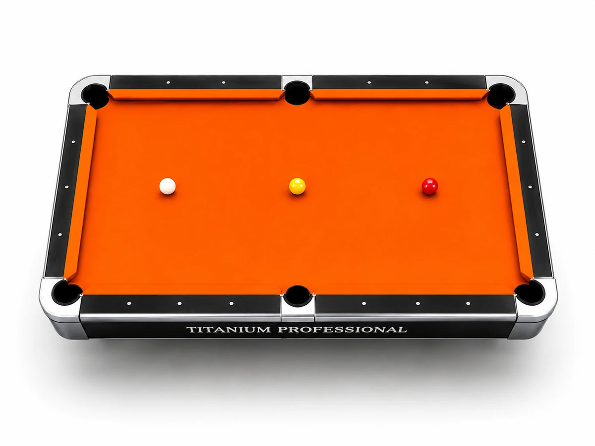 Sapelli Titanium Professional 304 Quality Billiard Table Detail