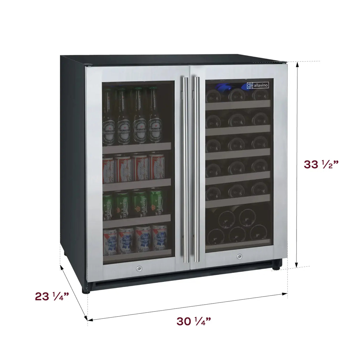 Allavino FlexCount II Tru-Vino Wine Refrigerator and Beverage Center