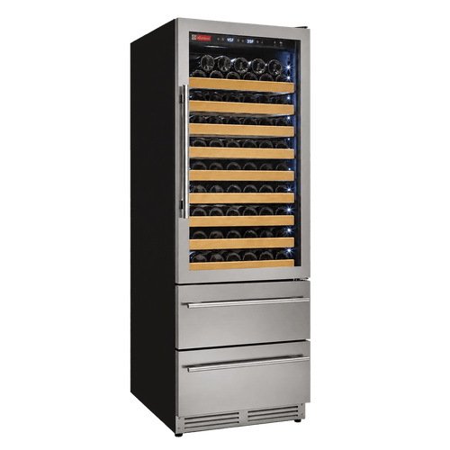 Allavino 108 Bottle Stainless Steel Wine Refrigerator