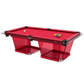 Billiards 147 Vitrella Premium Glass Pool Table