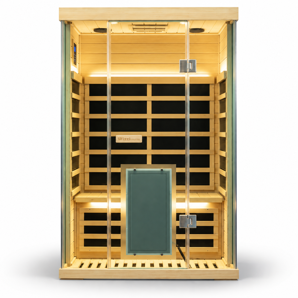 Wizzisaunas 2-Person Full Spectrum Infrared Sauna