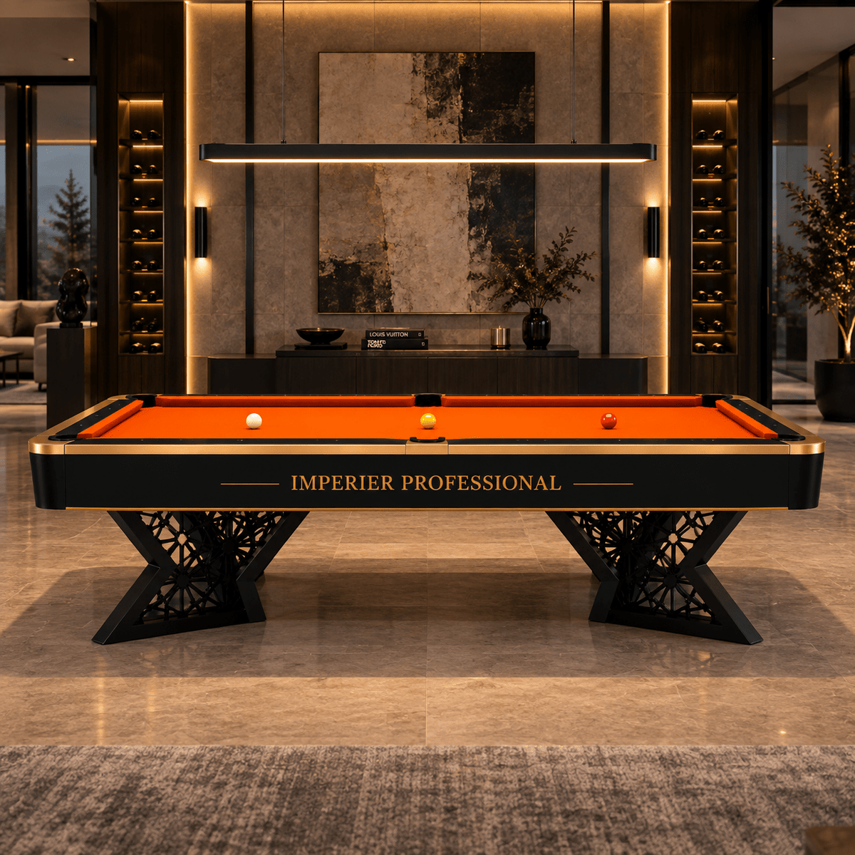 Sapelli Imperier Professional Billiard Table