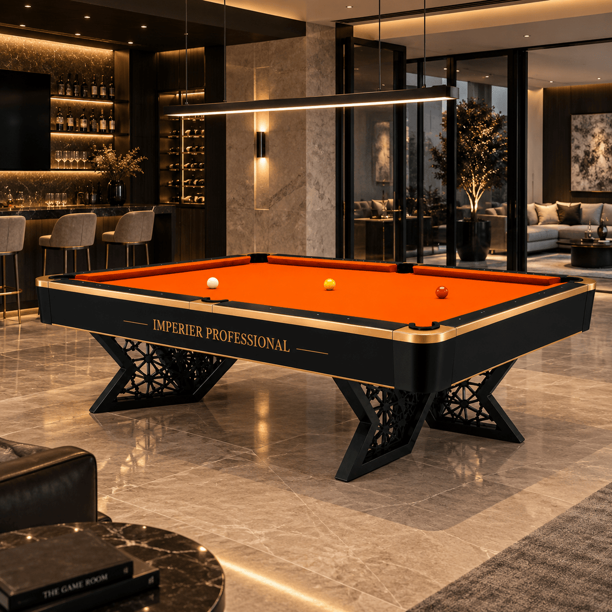 Sapelli Imperier Professional Billiard Table