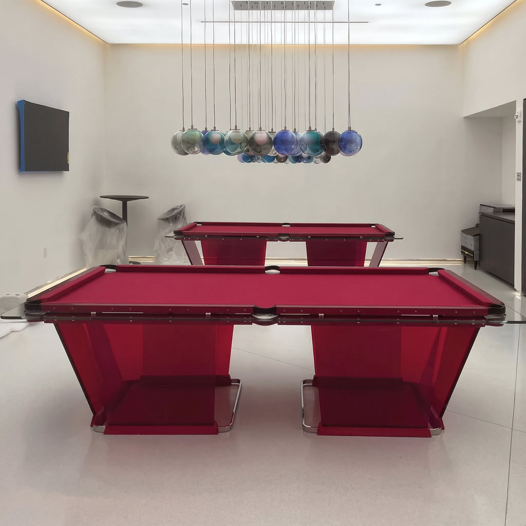 Billiards 147 Vitrella Premium Glass Pool Table