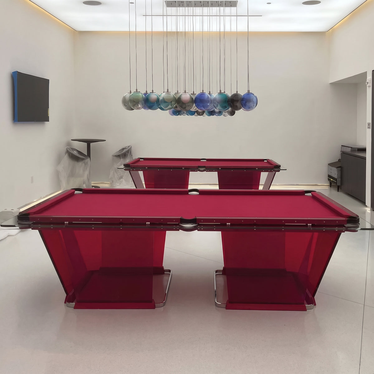 Billiards 147 Vitrella Premium Glass Pool Table